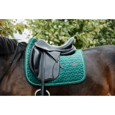 Image de Kentucky Tapis de Selle pour le Saut Velours Vert Foncé Full