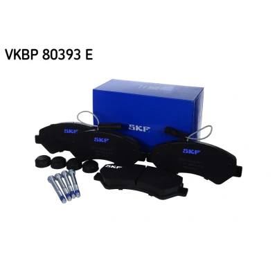 Image de SKF VKBP 80393 E Jeu de plaquettes frein contact signal d&#039;usure inclus