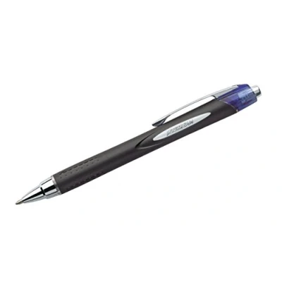 Image de Uni Ball Jetstream RT Stylo Encre gel rétractable Bleu Ecriture 1,0 mm Lot de 12