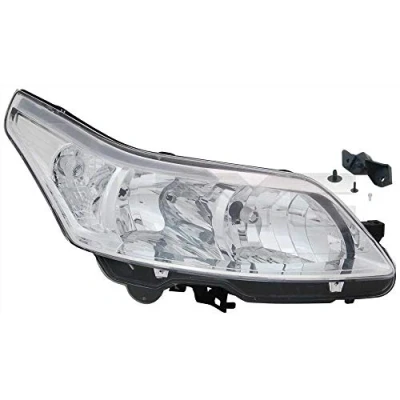 Image de TYC 20 0663 15 2 Phares droit H7, H1 pour circulation à droite avec moteur électrique CITROËN: C4 I 3/5 portes, Coupe