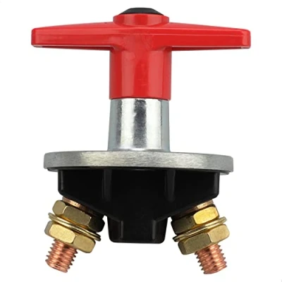 Image de Interrupteur Coupure Isolateur Batterie Coupe Circuit,12V 60V 300A à clé Fixe Universelle de Voiture Déconnecter l&#039;isolateur Puissance Automobile Urgence pour Voiture,Bateau