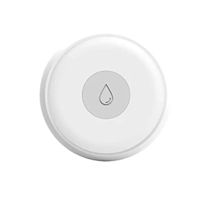 Image de ZigBee Capteur de Perdité D&#039;eau, Détecteur D&#039;inondation D&#039;eau ZigBee, APP Tuya et Smart Life, Petit Rond