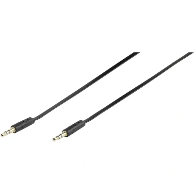 Image de Vivanco 46/10 09FG câble audio 0,9 m 3,5mm Noir Neuf