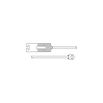 Image de DELPHI LZ0119 Kit de contact avertisseur, usure des plaquettes freins BMW: 3 Berline