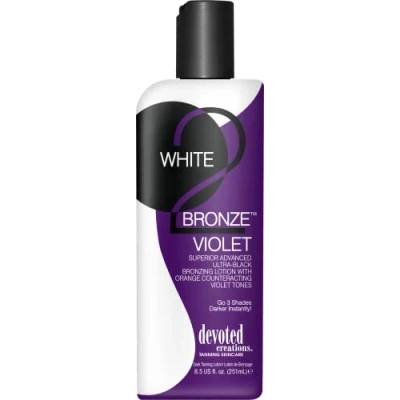 Image de Créations Dévotées Blanc 2 Bronze Violet 251 ml