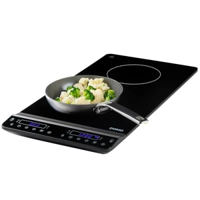 Image de DOMO DO30211IP Plaque de cuisson à induction verticale 2 feux