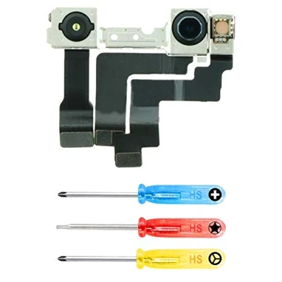 Image de MMOBIEL Nappe Caméra Frontale Compatible avec iPhone 12 Mini 2020 Camera Avant de Rechange INCL. Tournevis