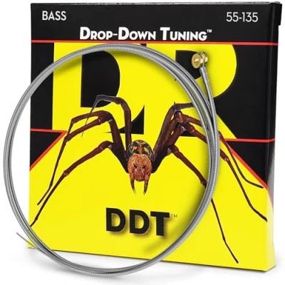Image de DR String DDT5 55 Drop Down Tuning Jeu de cordes pour guitare basse