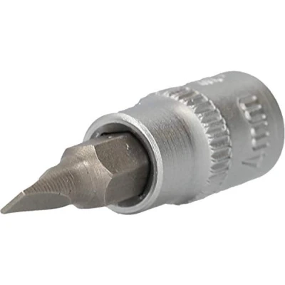 Image de BRILLIANT TOOLS BT020810 Douille plate 1/4&quot;, 0,8 x 4 mm [Powered by KS TOOLS]