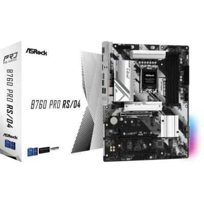 Image de PagrindinÄ— plokštÄ— ASROCK B760 Pro RS/D4 Socket 1700 DDR4 ATX
