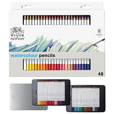 Image de Winsor &amp; Newton Studio Collection Crayons Aquarelle X48