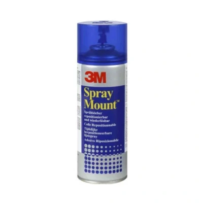 Image de Scotch SprayMount, Adhésif Aérosol, 400 ml, 1 Aérosol/Paquet Colle Repositionnable