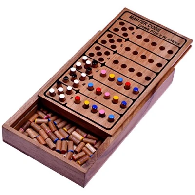 Image de LOGOPLAY Recherche de Code maître Jeu stratégie réflexion logique société en Bois pour 2 Joueurs