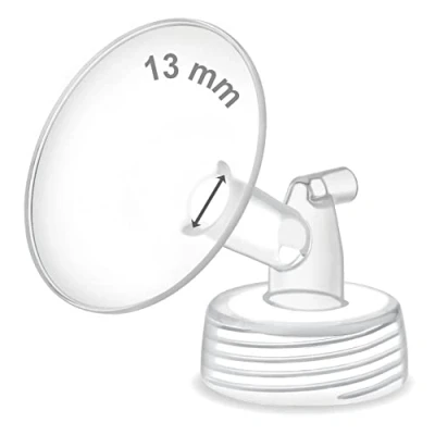 Image de Maymom Pièce de pompe compatible avec le tire lait Spectra S1, S2 9 Plus ; comprend une bride à large ouverture (une 13 mm) non originale Bride, pas les pièces Baby