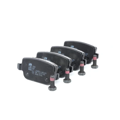 Image de FEBI BILSTEIN 16642 Jeu de plaquettes frein Essieu arrière contact signal d&#039;usure exclu avec kit vis FORD: MONDEO 4 Stufenheck,