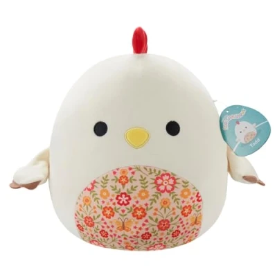 Image de Squishmallows Original Peluche de 30 cm Todd Le Coq Beige Officielle Jazwares