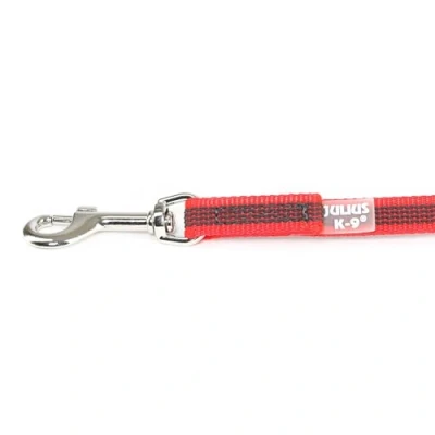 Image de JULIUS K 9 Correa IDC Color and Gray, Caoutchouc, Rouge Gris, 14 mm x 2 m