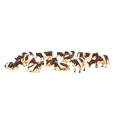 Image de Unbekannt Kids Globe 571968 Cows Multi Coloured Flat Standing Pack of 12
