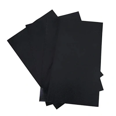 Image de Yosoo Health Gear Kit De Réparation Bateau Gonflable, 3pcs Patch Piscine Imperméables Ensemble Correctifs en PVC Rustine pour Canoë Kayak Gonflable Radeau(Noir)