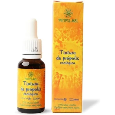 Image de Teinture mère Propolis 20 ml BIO. Favorise le bien être de la gorge. 100% naturel. 15% poids/volume.