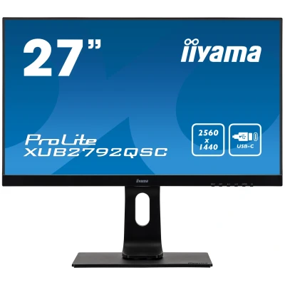 Image de iiyama ProLite XUB2792QSC B1 écran plat de PC 68,6 cm (27 ) 2560 x 1440 pixels Wide Quad HD LED Noir Neuf
