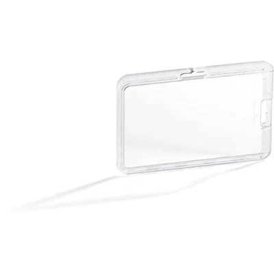 Image de Durable 892819 Porte badge Permanent Coloris transparent Boîte de 10 Pièces