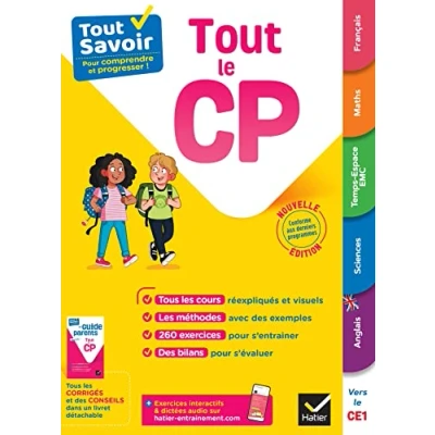 Image de Tout Savoir CP en un cours, méthodes et exercices dans toutes les matières (Broché)