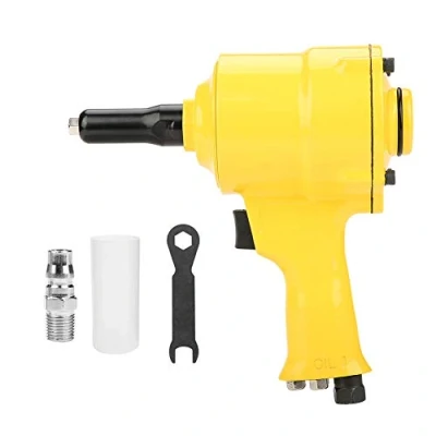 Image de KP 705P Riveteuse pneumatique, pistolet à rivets poignée Outil de rivetage pneumatique 2,4 4,8 mm pour clou en aluminium/clou acier