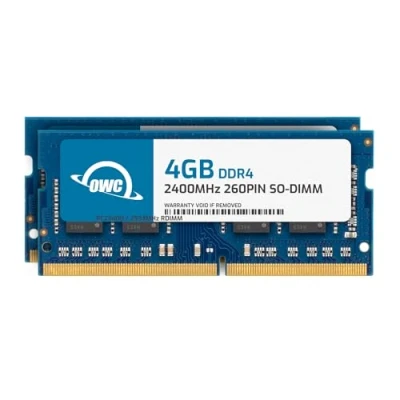 Image de 8GB OWC PC4 19200 2400MHz DDR4 CL17 SO DIMM Memory Kit (2 x 4 Go)