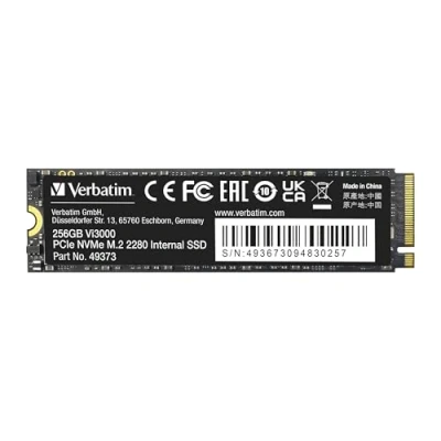 Image de Verbatim Vi3000 M.2 256 Go PCI Express 3.0 NVMe Neuf