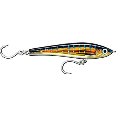 Image de Rapala Leurre de Pêche X Rap Magnum Stick Construction Plastique en Mer Coulant Profondeur Nage Variable Taille 17cm / 88g Fabriqué Estonie HD Sailfish UV