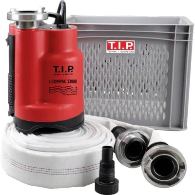 Image de Pompe submersible pour eaux chargées T.I.P. Hochwasser Set I Compac 13000 30702 l/h 9 m