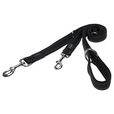 Image de Rogz Utility Multi Purpose Laisse, 20 mm x 1.8 m, Grande, Noir