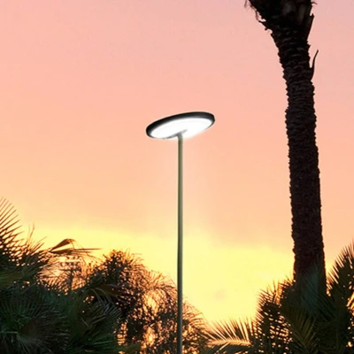 Image de Lampadaire extérieur design Invisible LED IP54 H210 cm Noir 0,000000