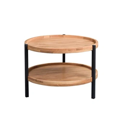 Image de M2 Kollektion Alva 2 Table Basse, Chêne Sauvage véritable, Marron