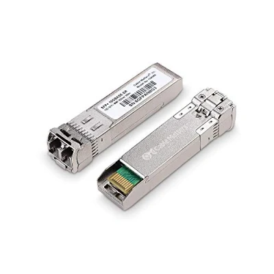 Image de Cable Matters 2 Pack 10GBASE SR SFP+ vers LC Multi Mode Émetteur récepteur Fibre 10G modulaire pour Les équipements Cisco, Ubiquiti, TP Link, Huawei, Mikrotik, Netgear et Supermicro