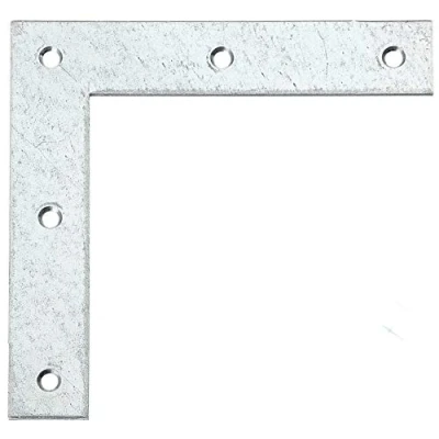 Image de Alberts 332907 Équerre d&#039;angle galvanisée Sendzimir 160 x 30 mm