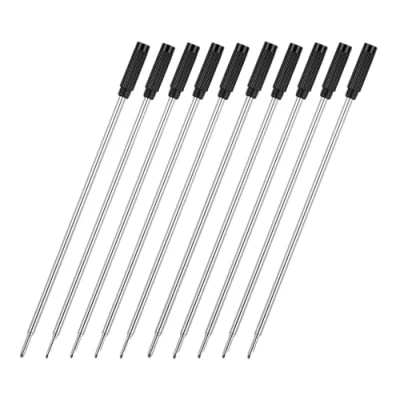 Image de MengRan 8513 Lot de 10 recharges pour stylos à bille pointe moyenne 1 mm, compatibles avec les Cross Pen