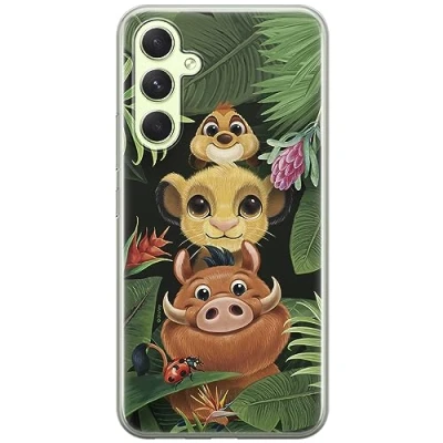 Image de ERT GROUP Coque de téléphone Portable pour Samsung A54 5G Original et sous Licence Officielle Disney Motif Simba &amp; Friends 003 Parfaitement adapté à la Forme du Portable, en TPU