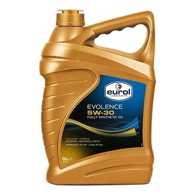 Image de Eurol Evolence 5W 30 5I Huile moteur E100131 5L TOYOTA: Yaris III 3/5 portes, II RAV4 SUV, OPEL: Corsa D portes