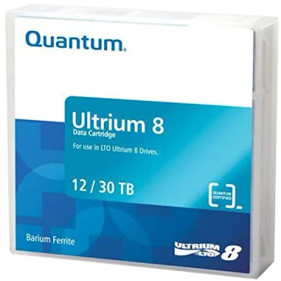Image de Cartouche de données LTO Quantum Capacité 12,80 To (Natif) / 32 (compressé) Longueur la bande 960 m