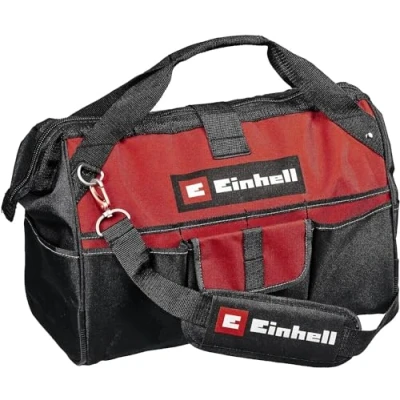 Image de Einhell Sac à outils 45/29 (porte outils, charge max. 20 kg, fond renforcé, sangle de transport, poignée, poches et compartiments divers)