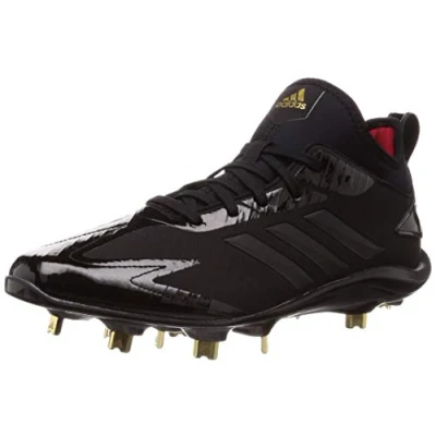 Image de adidas Adizero Stabile Pro Low Chaussures de baseball à crampons métalliques, Core Black, 45 1/3 EU