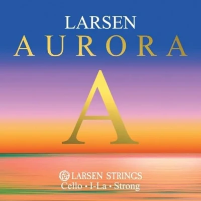 Image de LARSEN STRINGS Cordes pour violoncelle Aurora A 4/4 Strong