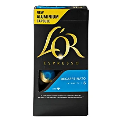 Image de Café chicoré 30 capsules OR Espresso Decaffeinato (Intensité 6) Compatibles Systeme Nespresso