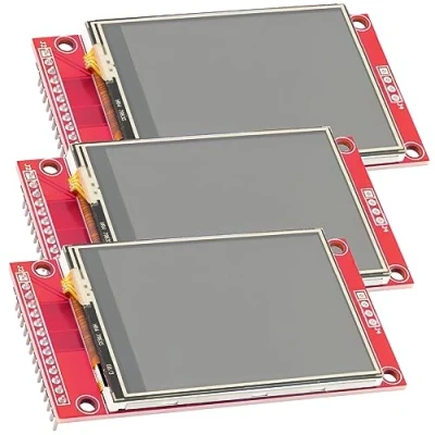 Image de AZDelivery Écran tactile LCD TFT 3 x 2,4&quot; pour Arduino et Raspberry Pi