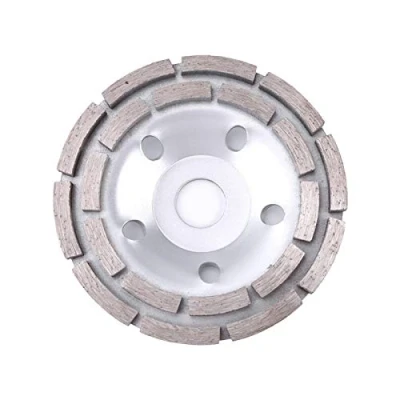 Image de Disque de Meulage Diamant 115/125/180 mm, Meule à Double Rangée Briques Coupées en Béton Avec Conception Sans Vibration(125mm)