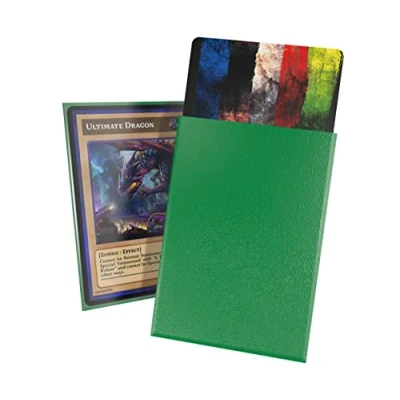 Image de Ultimate Guard 60 Pochettes Cortex Sleeves Format Japonais Vert Mat