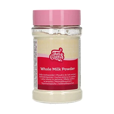 Image de FunCakes Poudre de Lait Entier: ajoute la texture et saveur aux produits cuits, rehausse le goût, plus crémeuse, 150 g.