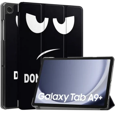 Image de imoshion Coque tablette Design Trifold pour Samsung Galaxy Tab A9 Plus Don&#039;t touch Neuf
